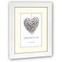 Zep Wooden Photo Frame V32234 Regent 4 White 15x20 / 20x30cm