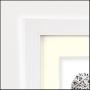 Zep Wooden Photo Frame V32234 Regent 4 White 15x20 / 20x30cm