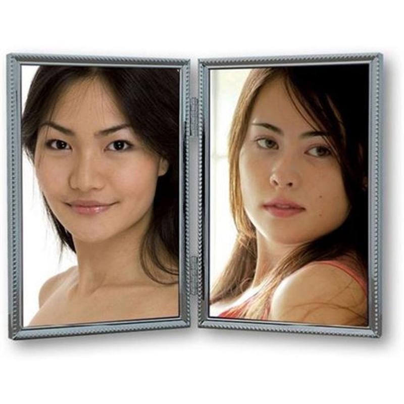 Zep 2-Luik Fotolijst 120DS04-5R Silver 2x 13x18cm