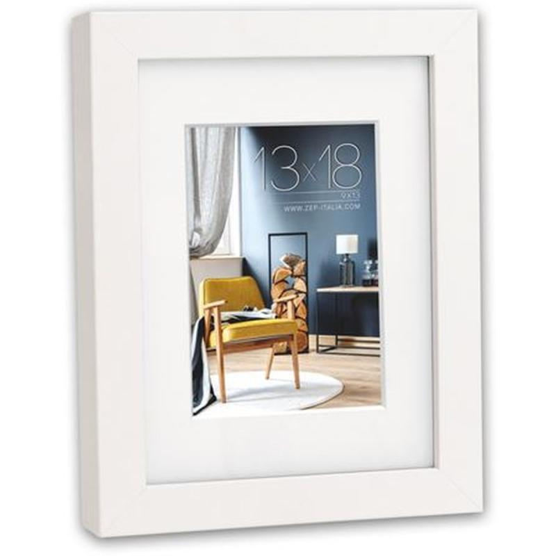 Zep Photo Frame V5923W Niki White 15x20 / 20x30cm