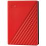 Western Digital My Passport 4TB USB 3.2 GEN1 Red