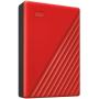 Western Digital My Passport 4TB USB 3.2 GEN1 Red