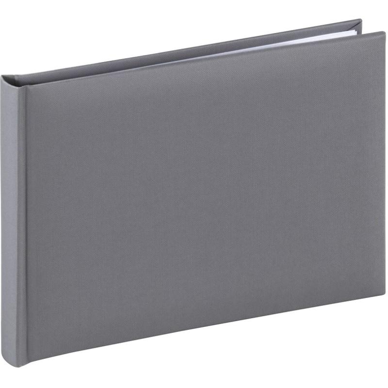 Hama Boekalbum Fine Art 24x17cm 36 White Pagina&amp;#039;s Grey