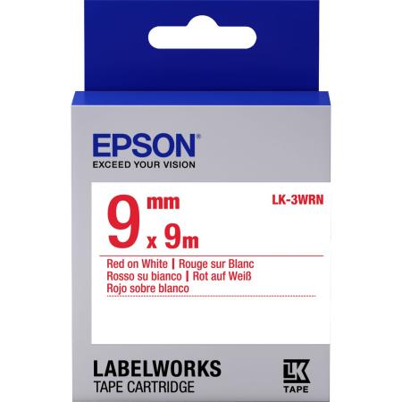 Epson LK-3WRN Standard Rouge/Blanc 9/9