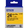 Epson LK-6YBP Couleur Pastel Noir/Jaune