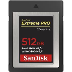 SanDisk CFexpress Extreme Pro 512GB 1700 / 1400MB/s Type B