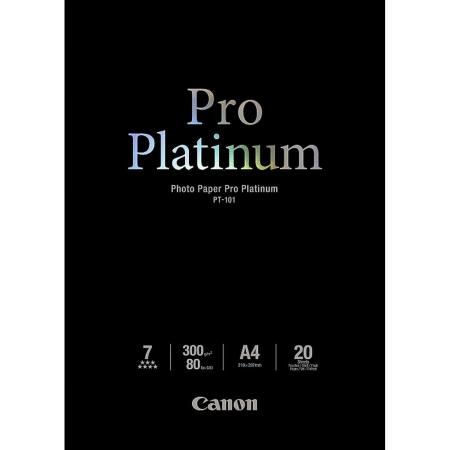 Canon Photo Paper Pro Platinum PT-101 A4 20 SH