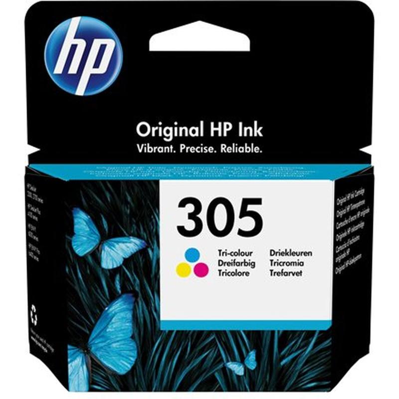 HP 305 Tri-Colour Org Ink Cartr