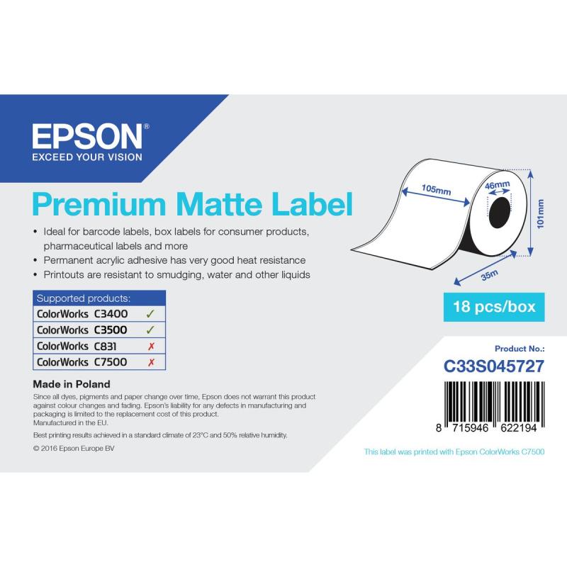 Epson Premium Matte Label