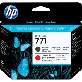 HP 771 Mte BK/Chromatic Red Printhead