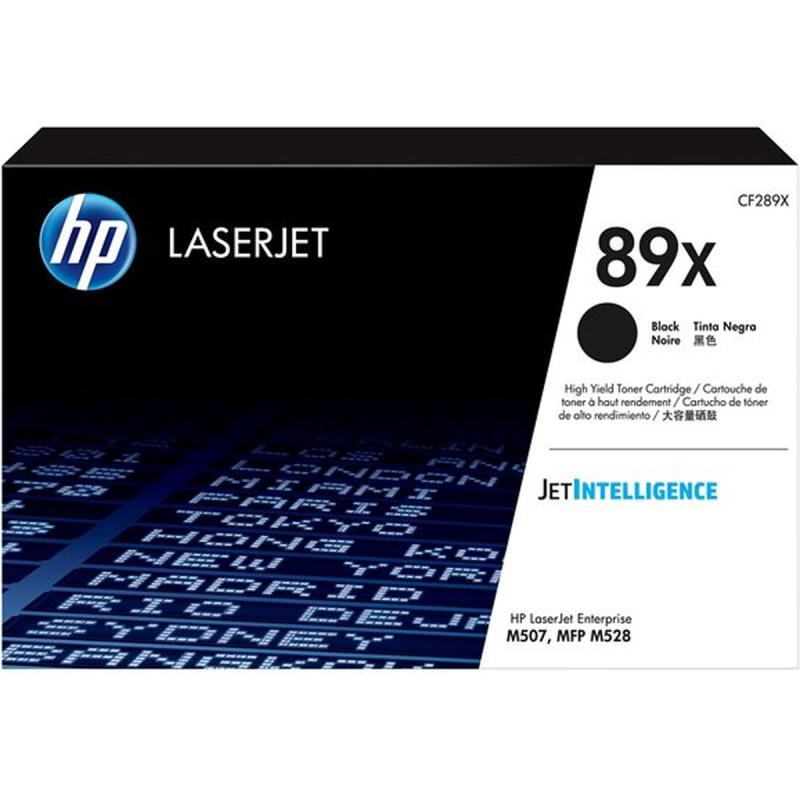 HP 89X Black LaserJet Toner Cartridge