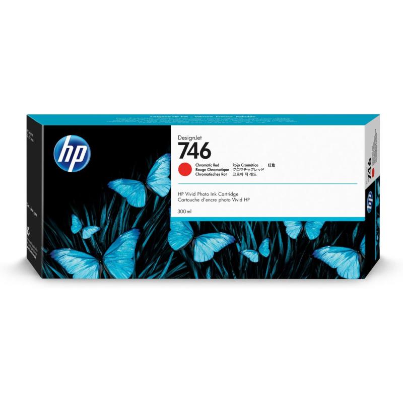 HP 746 300-ml Chromatic Red