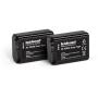 Hahnel HL-XW50 Li-ion Battery Twin Pack (Sony NP-FW50 Battery)