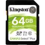 Kingston SDXC 64GB Video Class V10 UHS-I U1 CLASS10 UHS-I