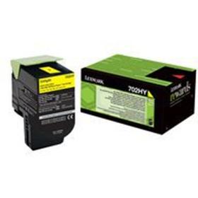 Lexmark 702HY Toner Cartridge 3K Yellow F/CS3/4