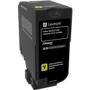 Lexmark 7K Yellow Corporate Toner Cartridge (CS7