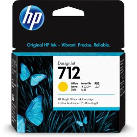 HP 712 29-ml Yellow Designjet Ink