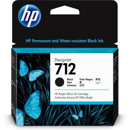 HP 712 80-ml Black Designjet Ink