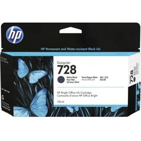 HP 728 130-ml Matte Black Designjet Ink
