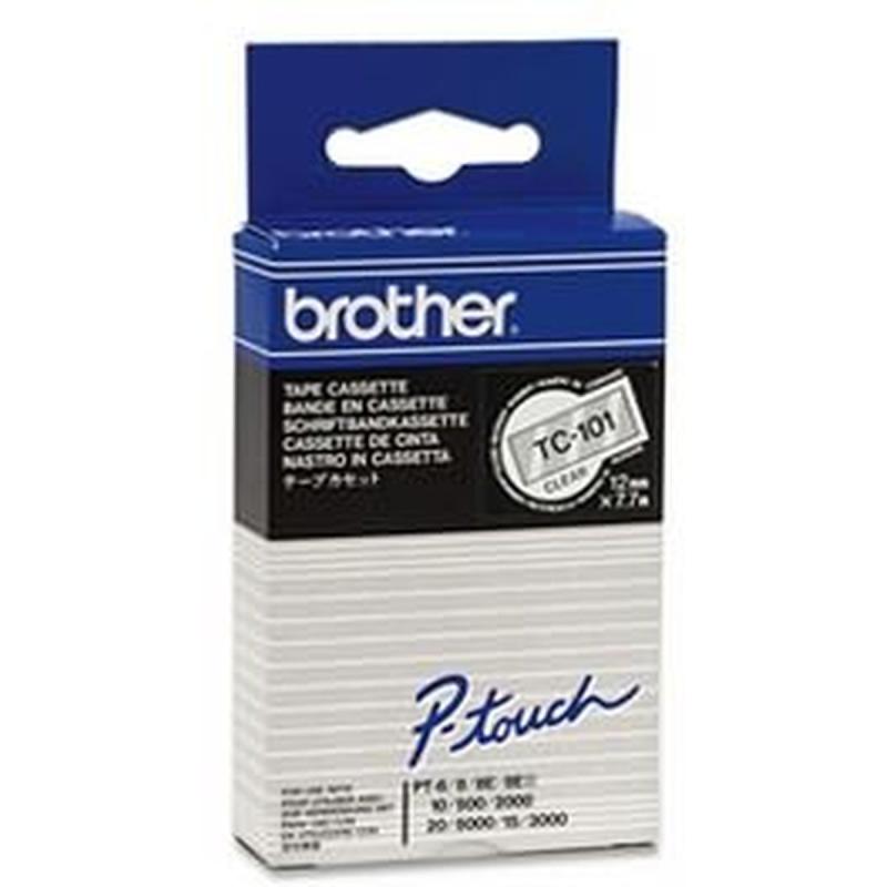 Brother TC101 Tape Cassette 7.7M12mm