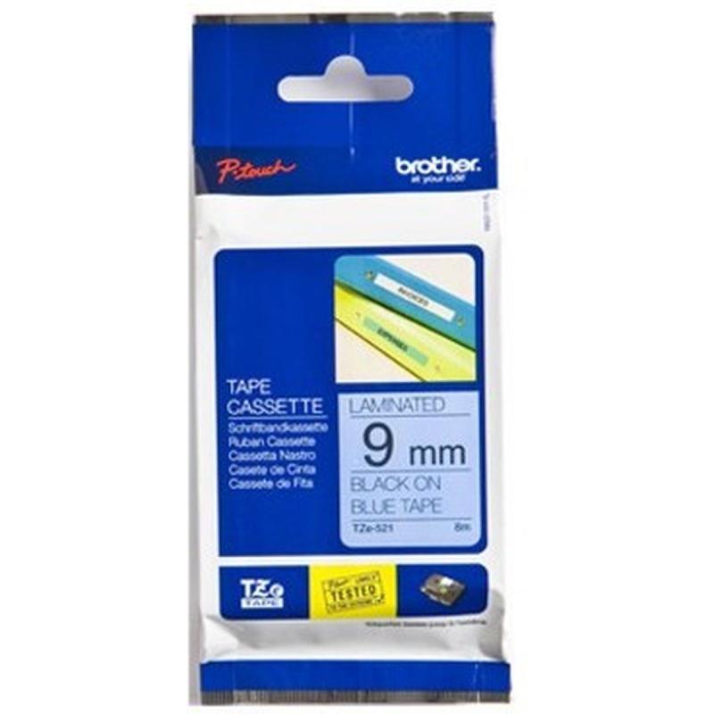 Brother TZ521 Tape Cassette 9mm 8m