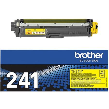 Brother TN241Y Toner Yellow 1400 Pages