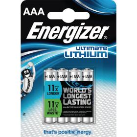 Energizer Lithium Battery AAA 1.5 V Ultimate 4-BLISTER