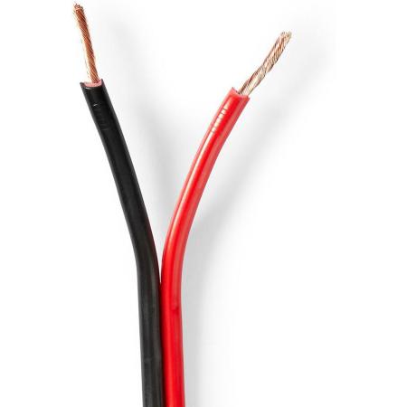 Nedis Speaker-Cable | 2X 1.50 mm² | Copper | 100.0m | Round