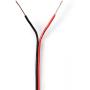 Nedis Speaker-Cable | 2X 0.35 mm² | CCA | 100.0m | Round