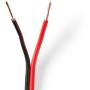 Nedis Speaker-Cable | 2X 0.75 mm² | CCA | 100.0m | Round