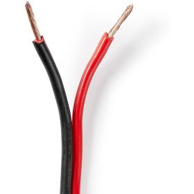 Nedis Speaker-Cable | 2X 1.50 mm² | CCA | 100.0m | Round