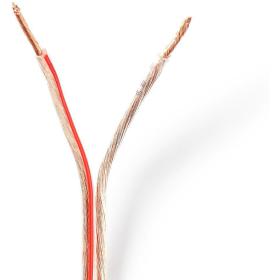 Nedis Speaker-Cable | 2X 1.50 mm² | CCA | 15.0m | Round | PVC