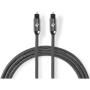 Nedis Optical Audio Cable | TosLink Male | TosLink Male