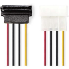 Nedis Interne Power Cable | Molex Male - SATA 7-PINS