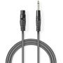 Nedis Unbalanced XLR-Audio Cable | XLR 3-PINS Female