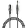 Nedis Balanced Audio Cable | XLR 3-PINS Male | 6.35mm