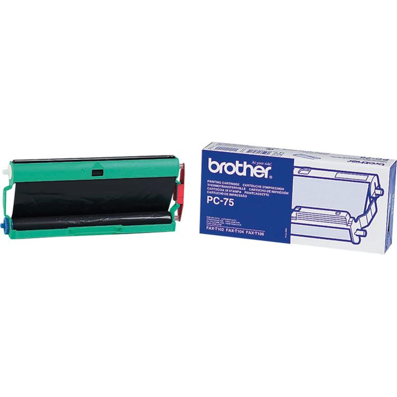 Brother PC-75 Lintcassette Black 144 Pages 1-pack