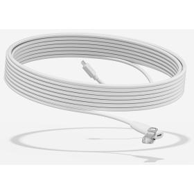 Logitech Rally Mic Pod Extension Cable - Off-White - WW