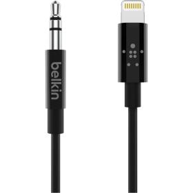 Belkin Lightning To 3.5mm Cable 0.9m - Black