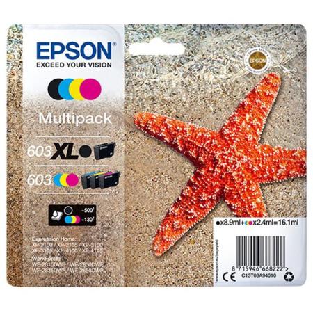 Epson Multipack 4 Colours 603 XL