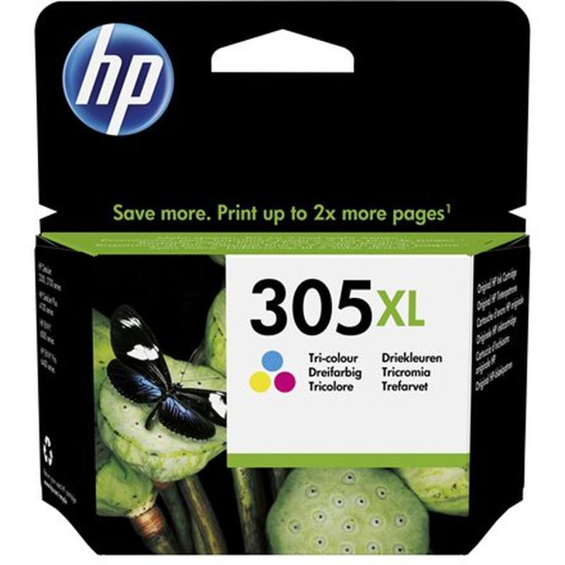 HP 305XL High Yield Tri-Colour Original