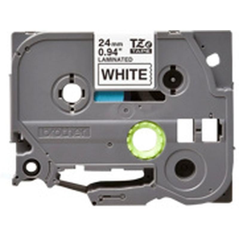 Brother TZESL251 Tape Black On White 24