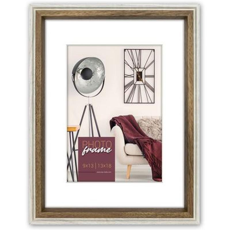 Zep Photo Frame DN718W Palmi White 13x18 / 18x24 cm