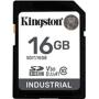 Kingston 16GB SDHC Industrial C10-40C To 85C U3