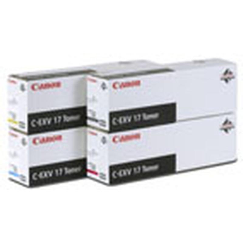 Canon C-EXV 17 Toner Cartridge Cyan Standard Capacity 36.000