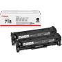 Canon 718 BK Toner Black Standard Capacity 3.400 Pages 2-PAC