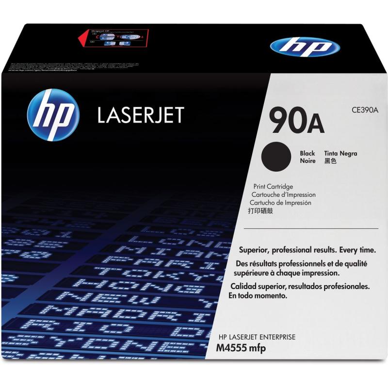 HP 90A Cartridge Black SC Smart Printing Technology CE390A