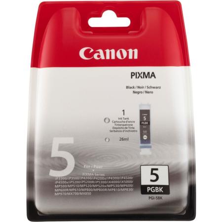 Canon PGI-5BK Ink Cartridge Black Standard Capacity Blister