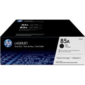 HP 85A LaserJet Cartridge Black SC 2-pack CE285AD