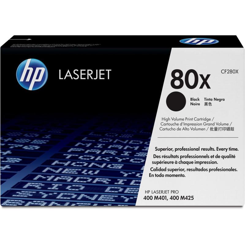 HP 80X Cartridge Black HC CF280X